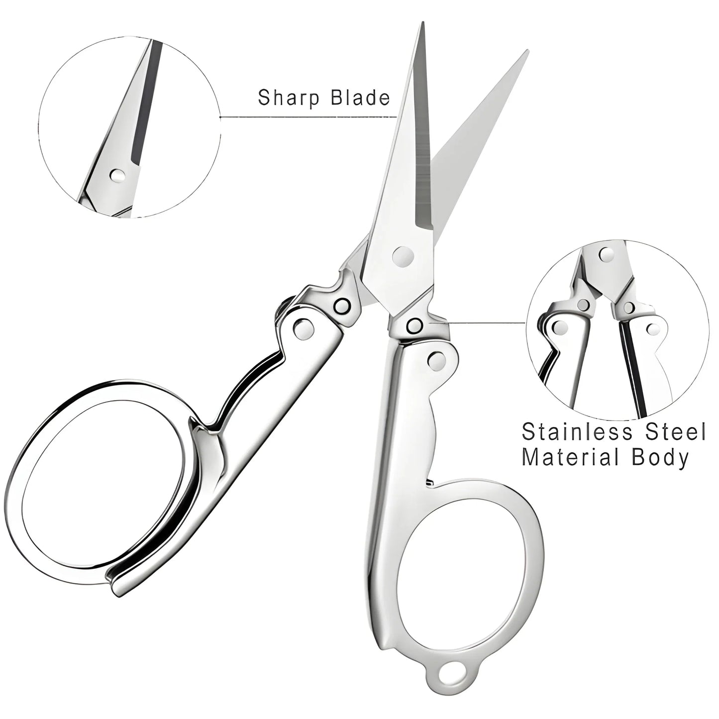 Foldable Safety Scissors - Office Products
