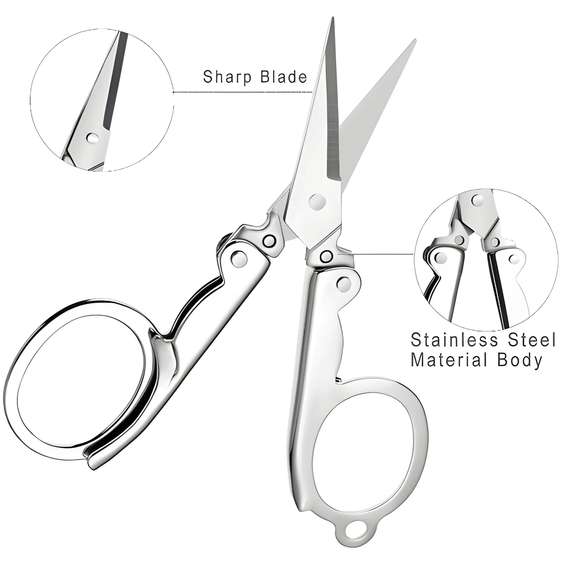Foldable Safety Scissors - Office Products