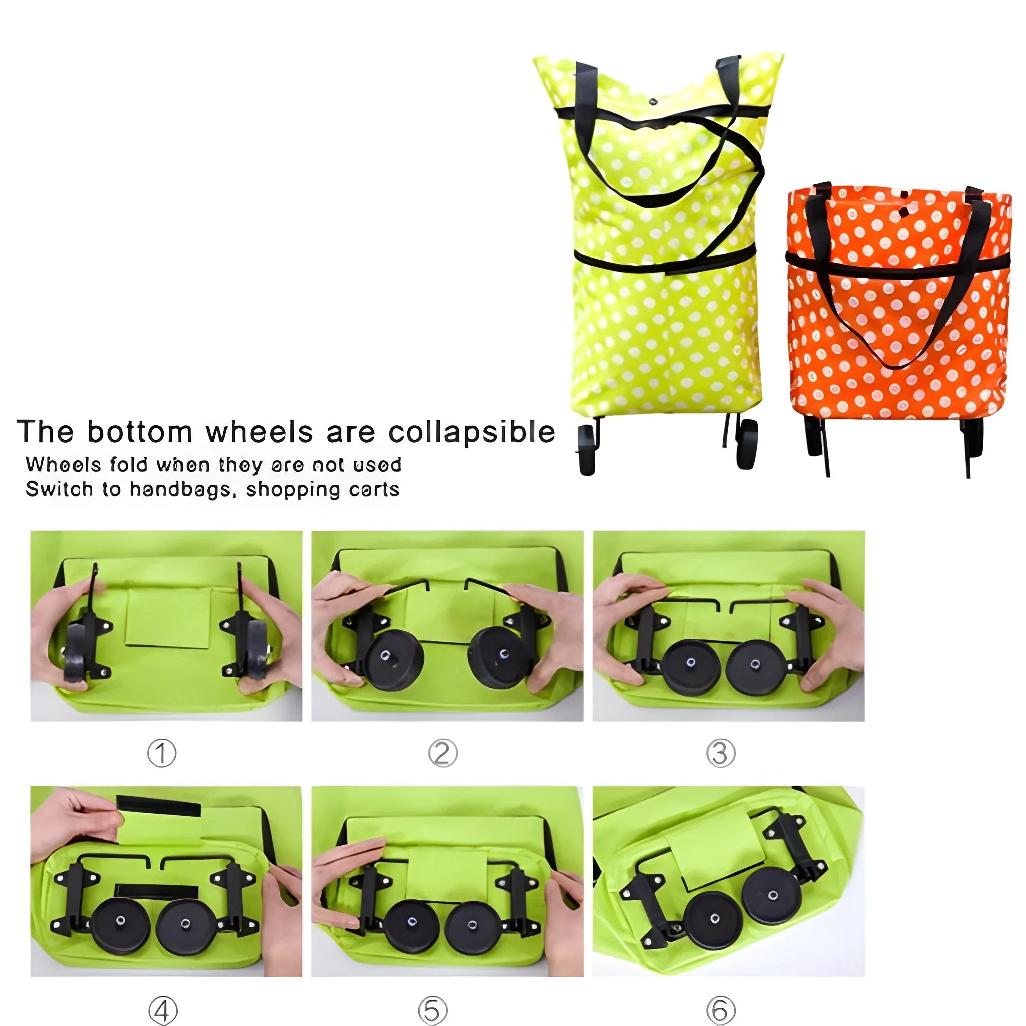 Best foldable shopping cart bag - totes | 2025 | fast shipping