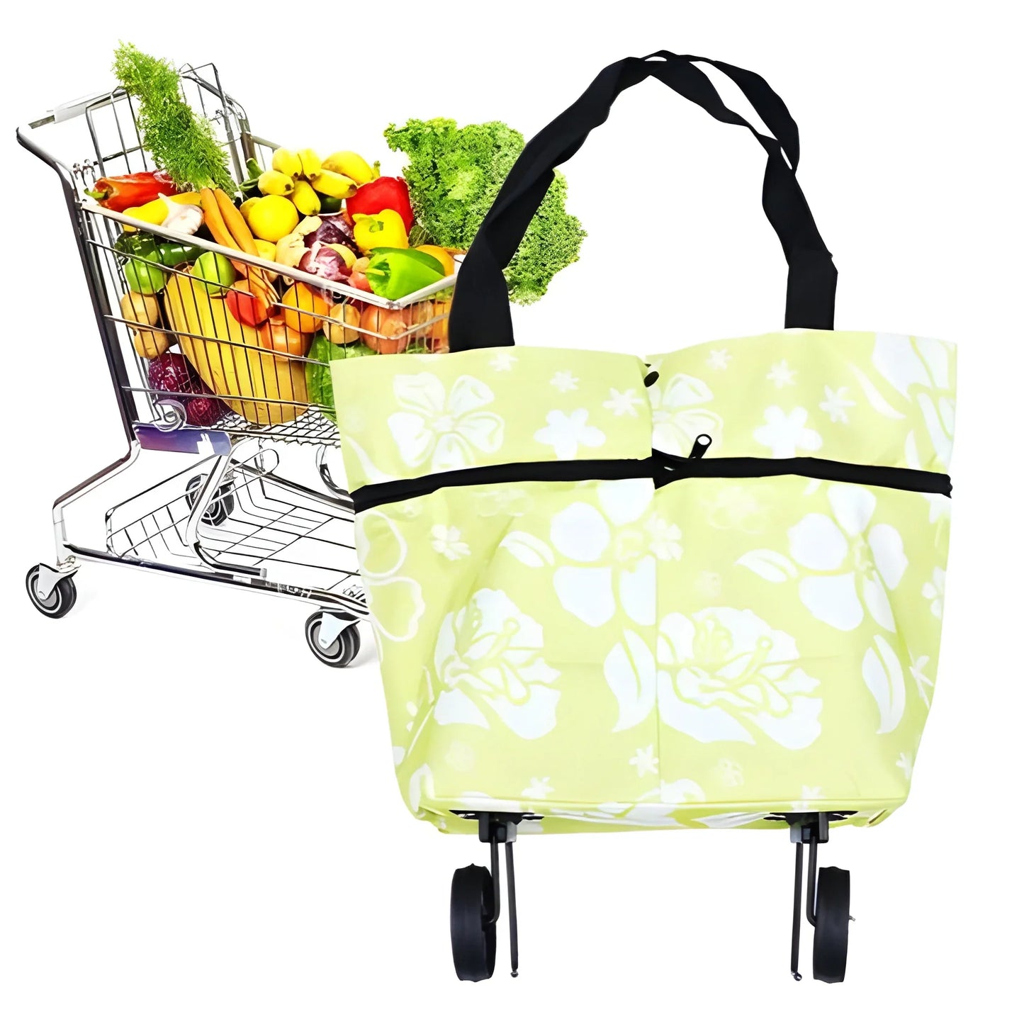 Best foldable shopping cart bag - totes | 2025 | fast shipping