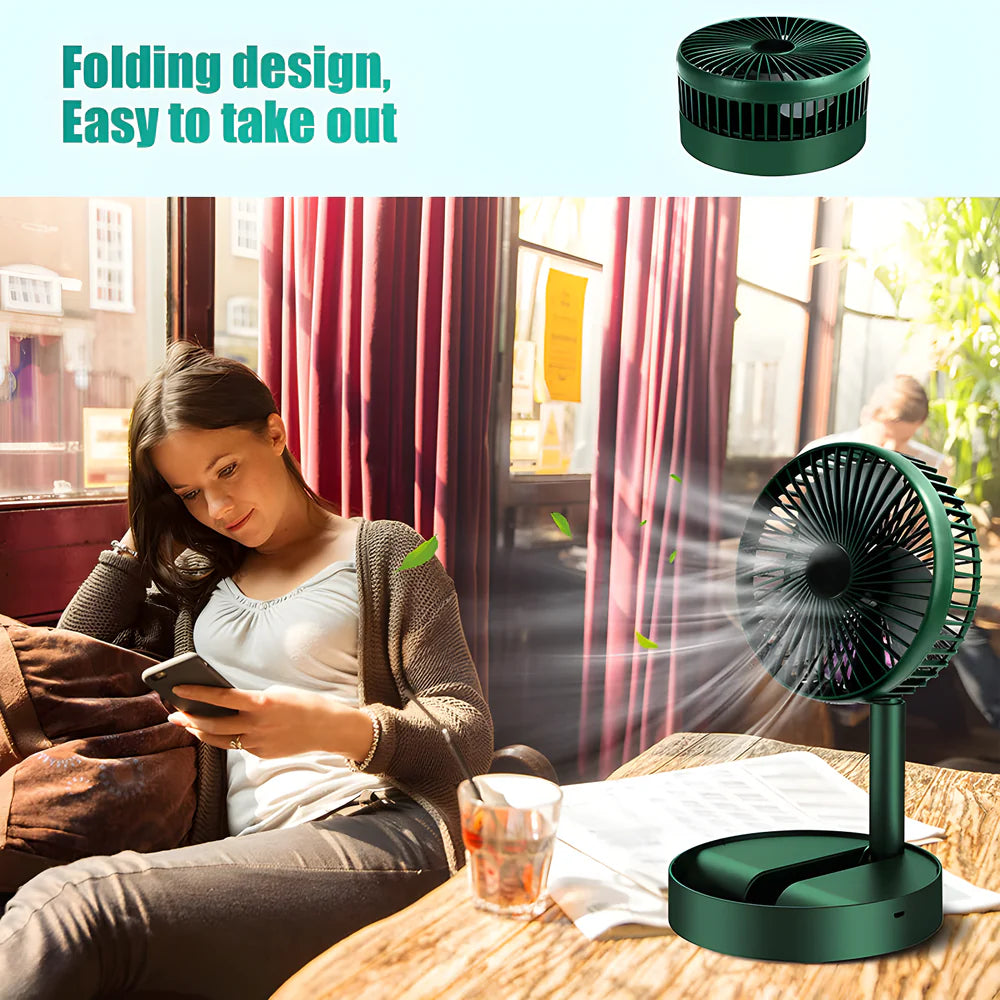 Best foldable telescopic fan - desk & pedestal fans | 2025 | fast shipping