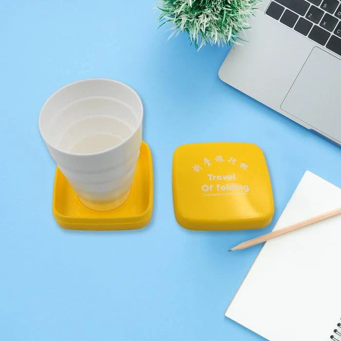 Folding Travel Cup with Lid - Home Improvement