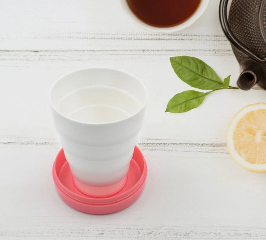 Folding Travel Cup with Lid - Home Improvement