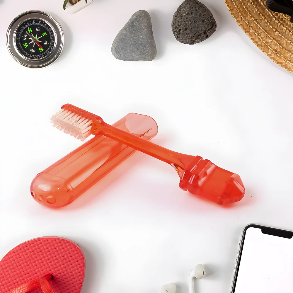Folding Travel Toothbrush - Health & Personal Care