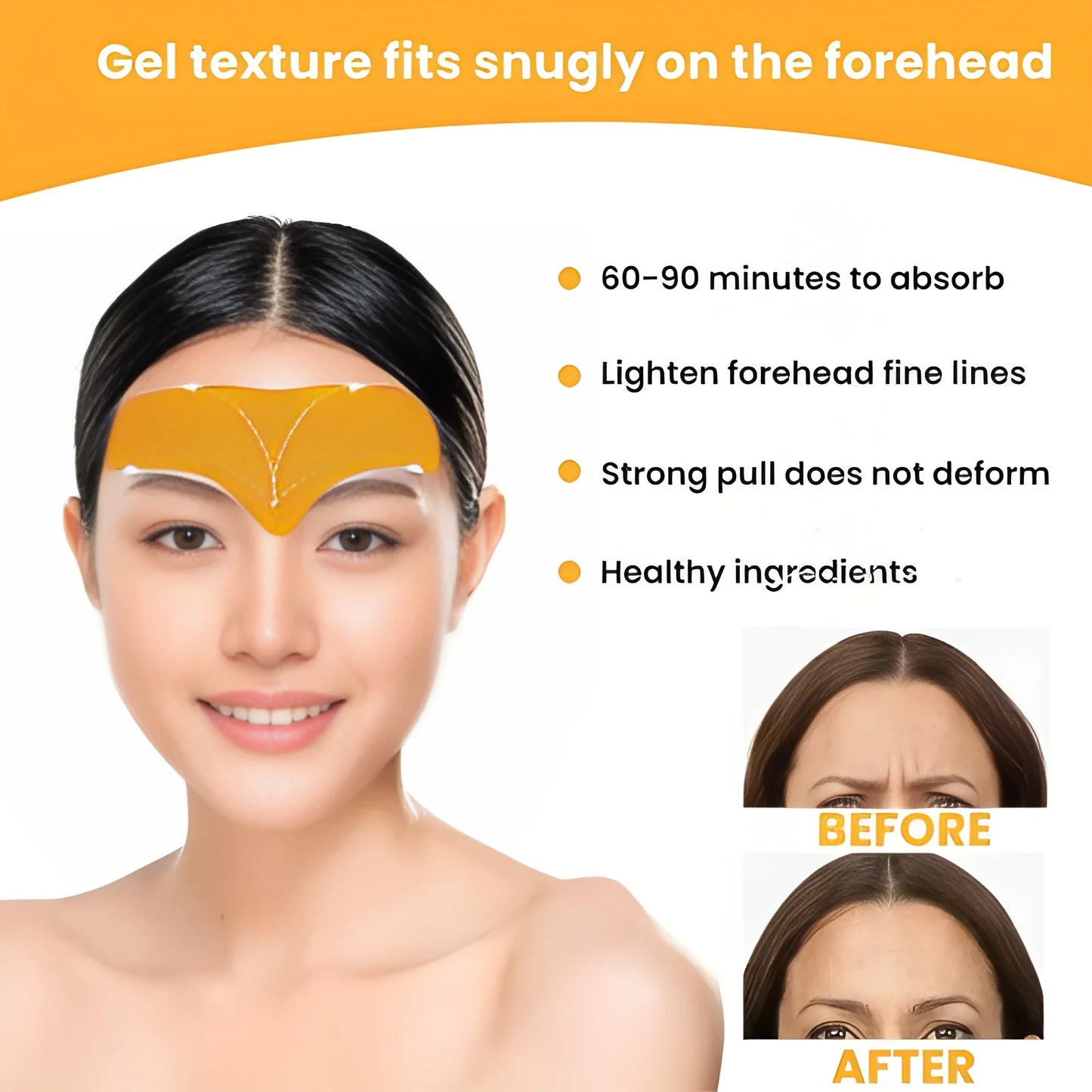 Forehead Wrinkle Smoothing Patches - Health Care
