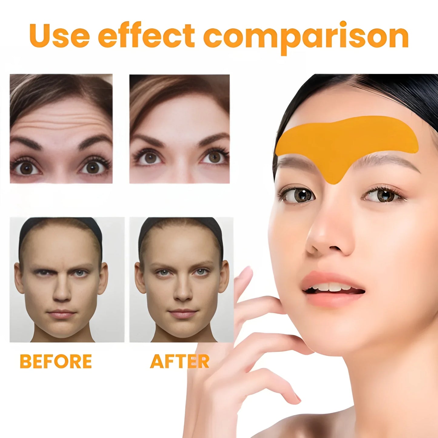 Forehead Wrinkle Smoothing Patches - Health Care
