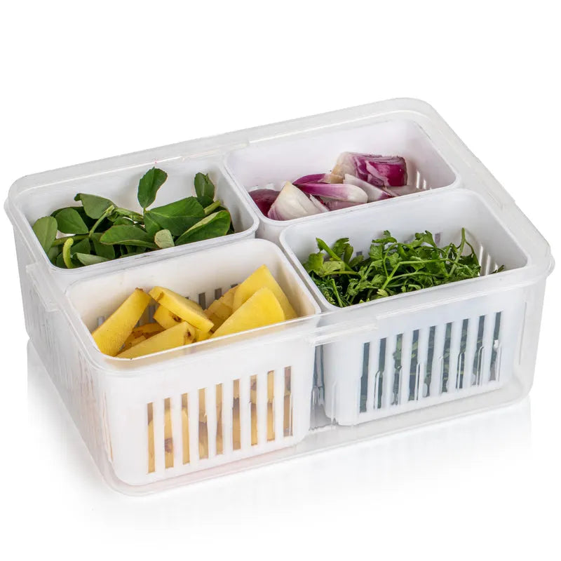 Best fridge storage boxes (1 pc) - food containers | 2025 | fast shipping