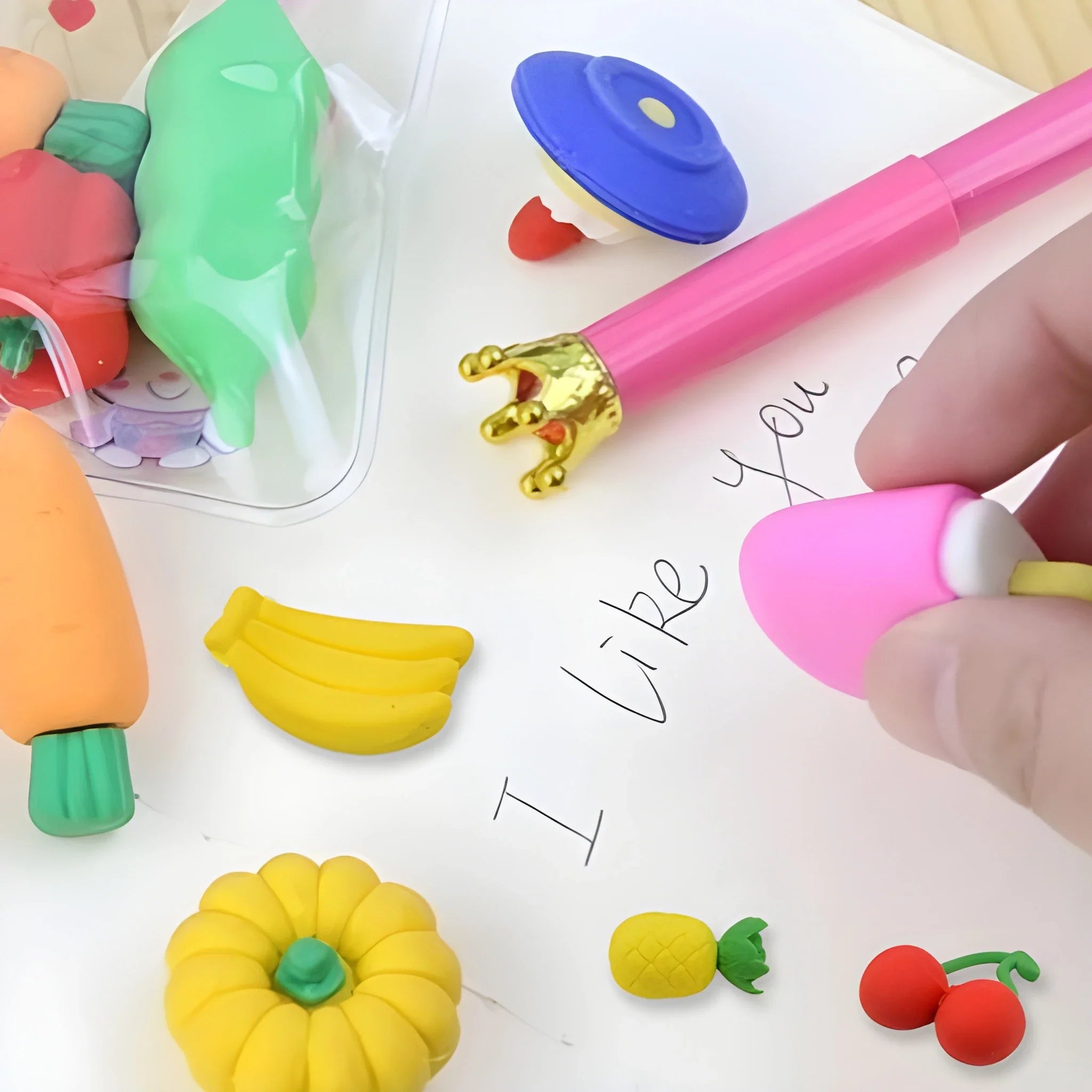 Fun 3D Kids Erasers - Stationery