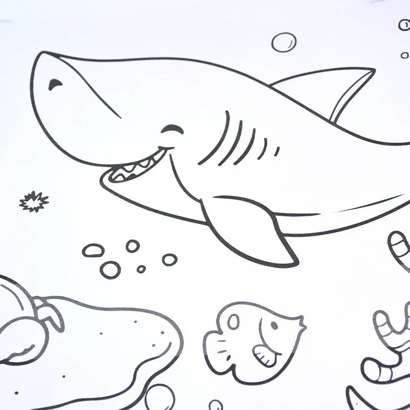 Best fun and educational coloring roll (1 pc) - books & pads | 2025 | fast shipping