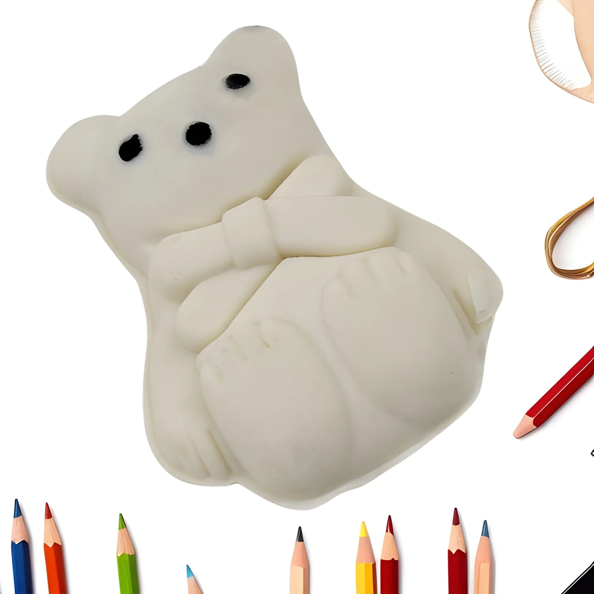 Fun Cartoon Erasers for Kids - Stationery