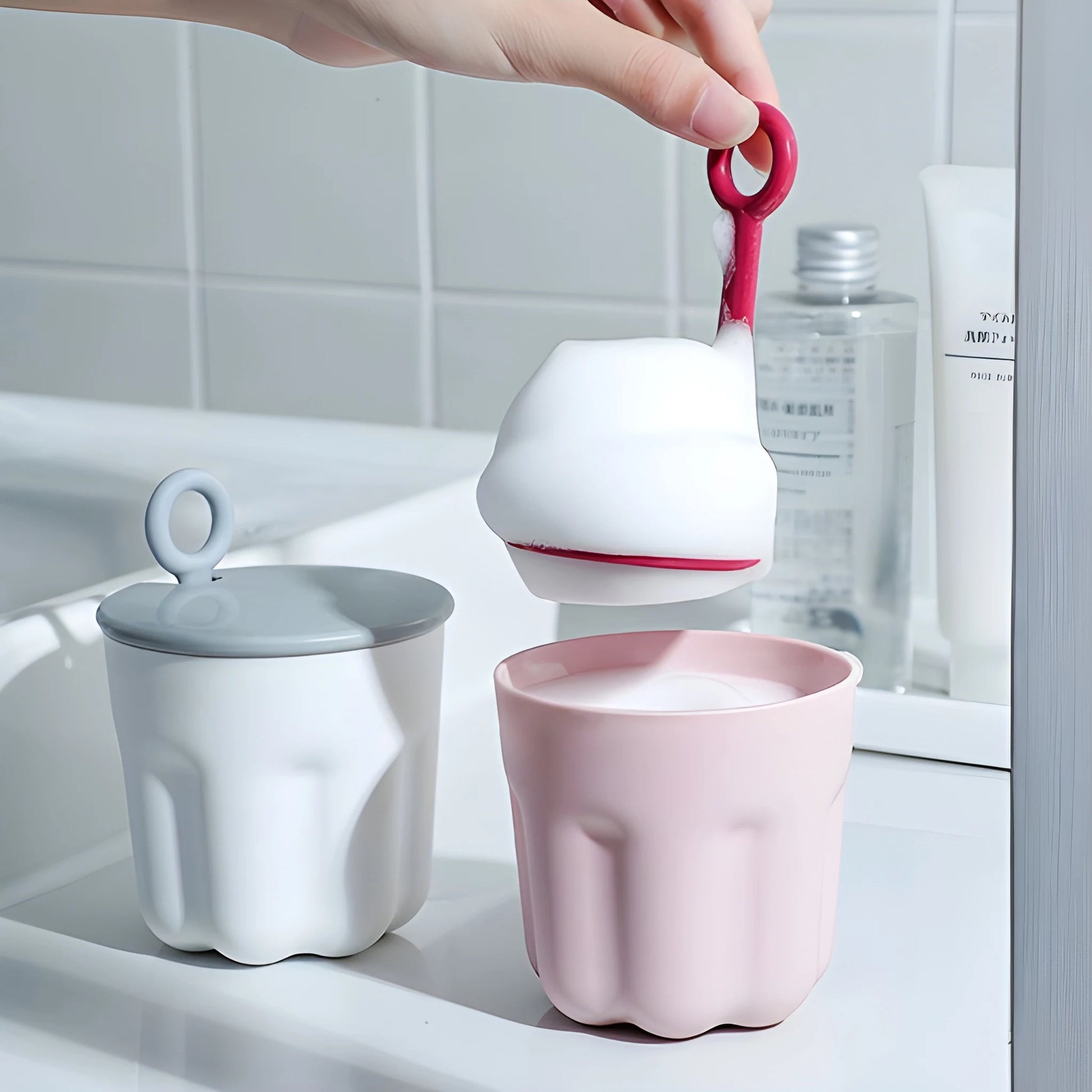 Best manual facial foam shaker - bath sponges & loofahs | 2025 | fast shipping