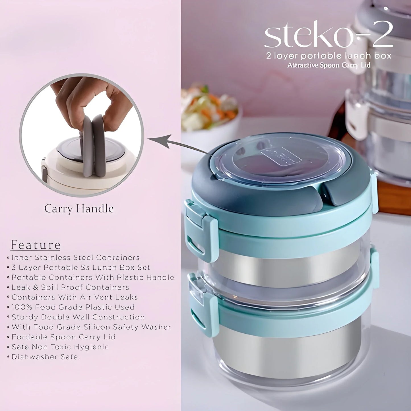 Best ganesh cresta food insulated airtight leak-proof lunch box - home & garden | 2025 | fast shipping