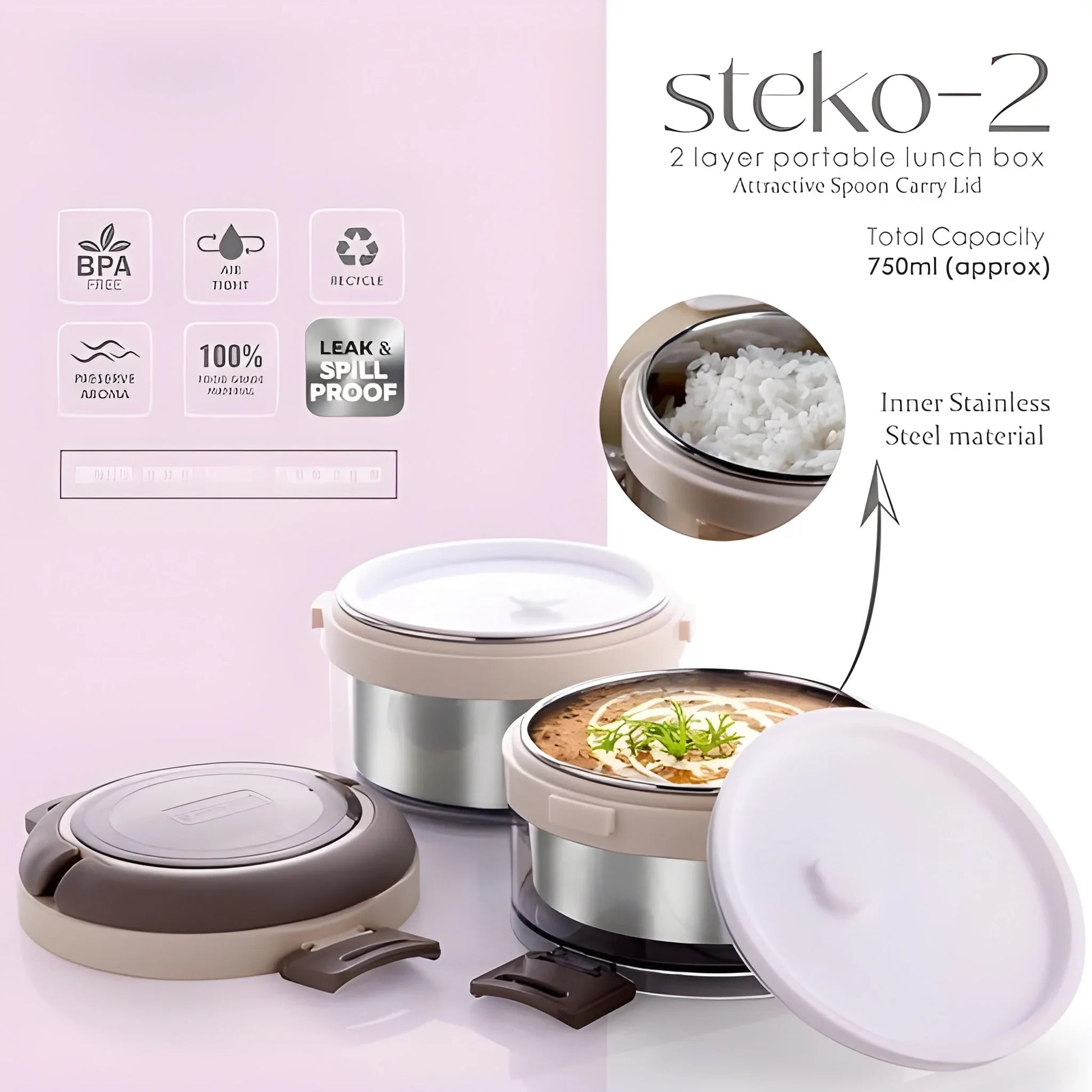 Best ganesh cresta food insulated airtight leak-proof lunch box - home & garden | 2025 | fast shipping