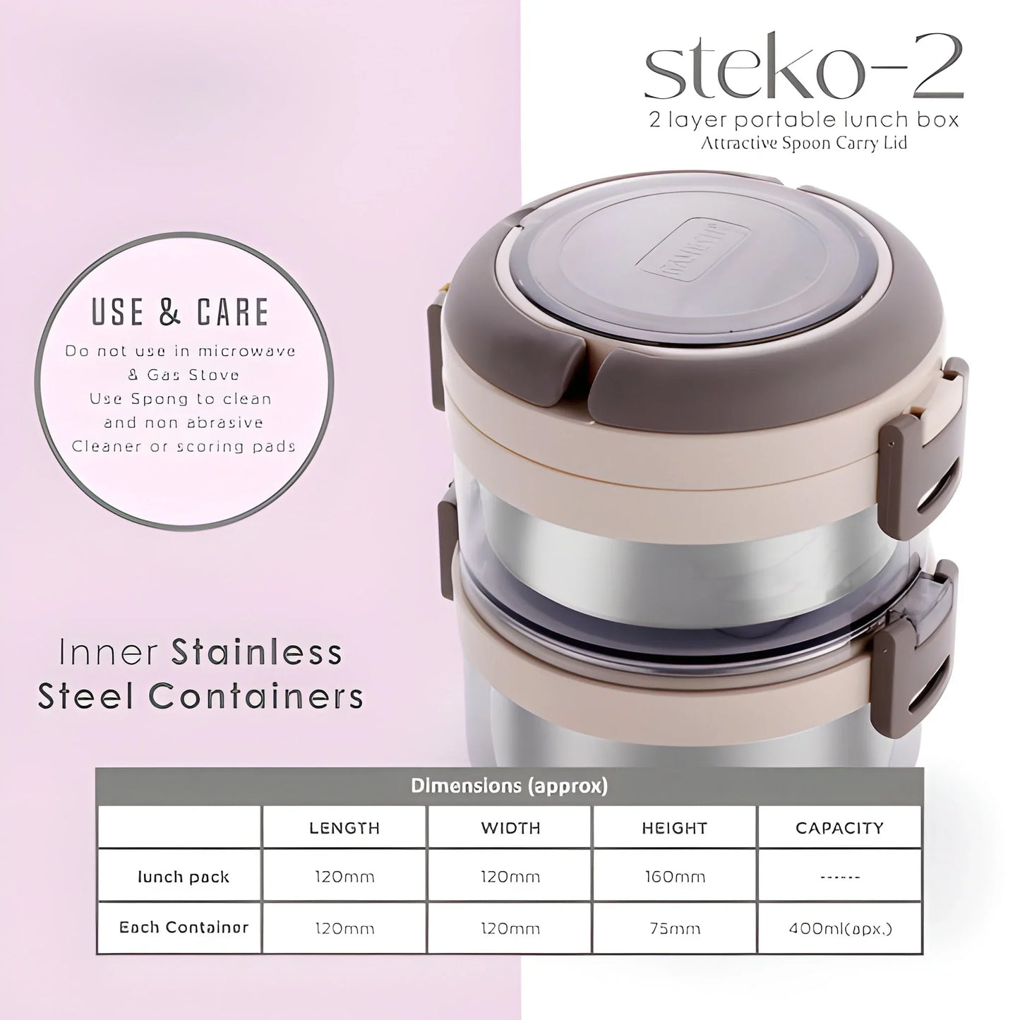 Best ganesh cresta food insulated airtight leak-proof lunch box - home & garden | 2025 | fast shipping