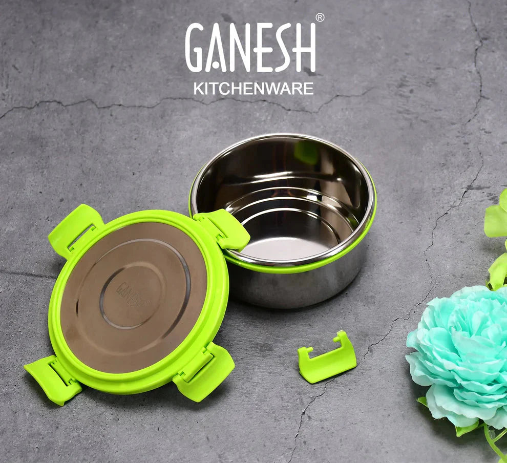 Best ganesh solo round lunch box - food storage containers | 2025 | fast shipping