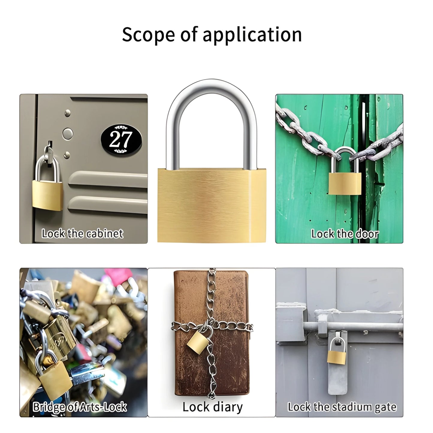 Best cut-resistant brass padlock - 2025 | fast shipping