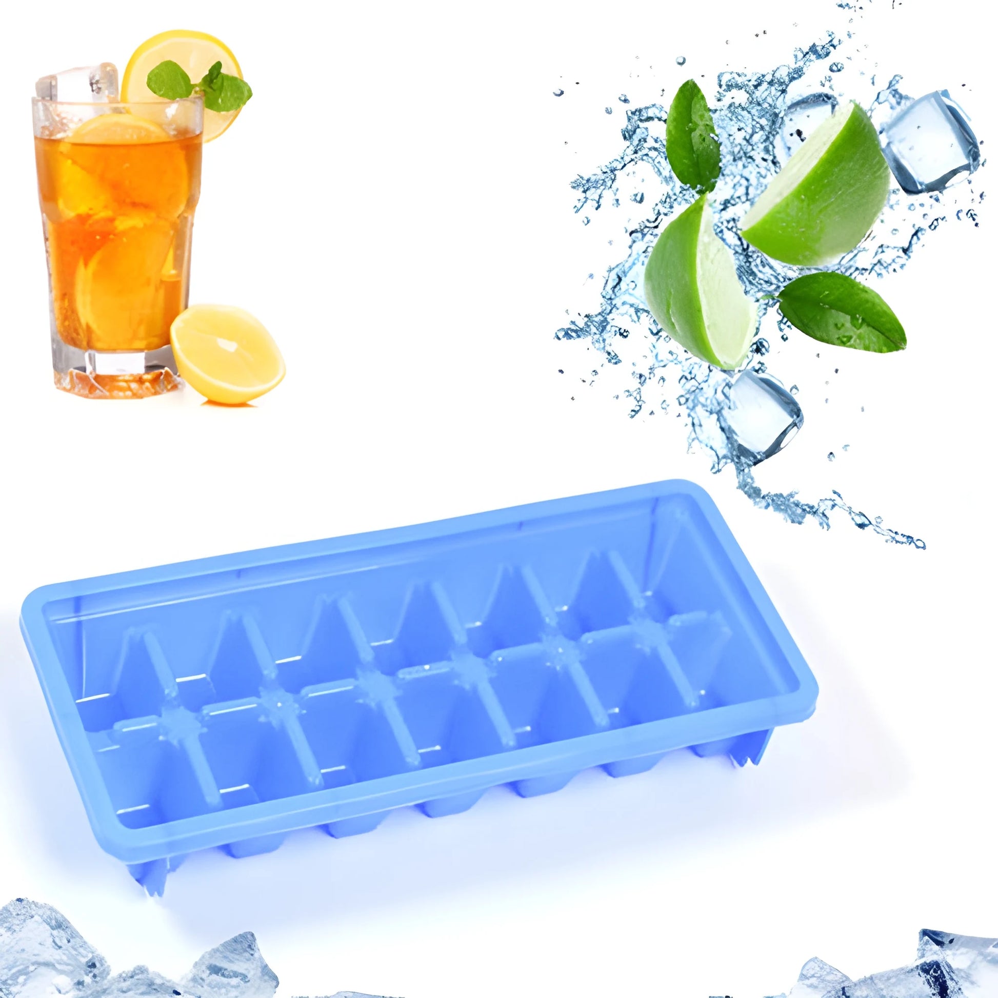 Premium Silicone Ice Trays - Home & Kitchen