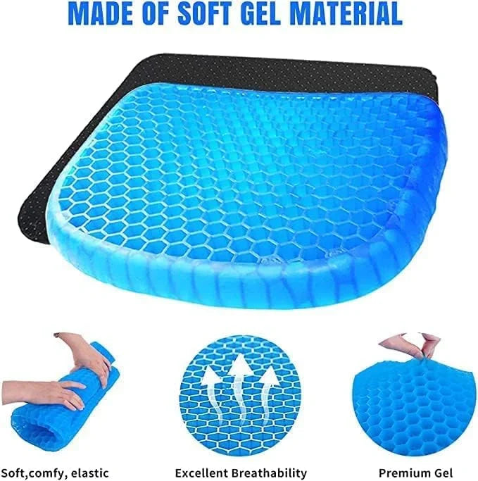 Best gel orthopedic seat cushion – egg sitter - back & lumbar support cushions | 2025 | fast shipping