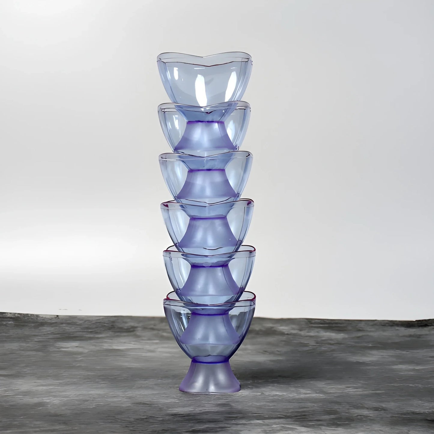 Glass Dessert Bowl Set - Home & Kitchen