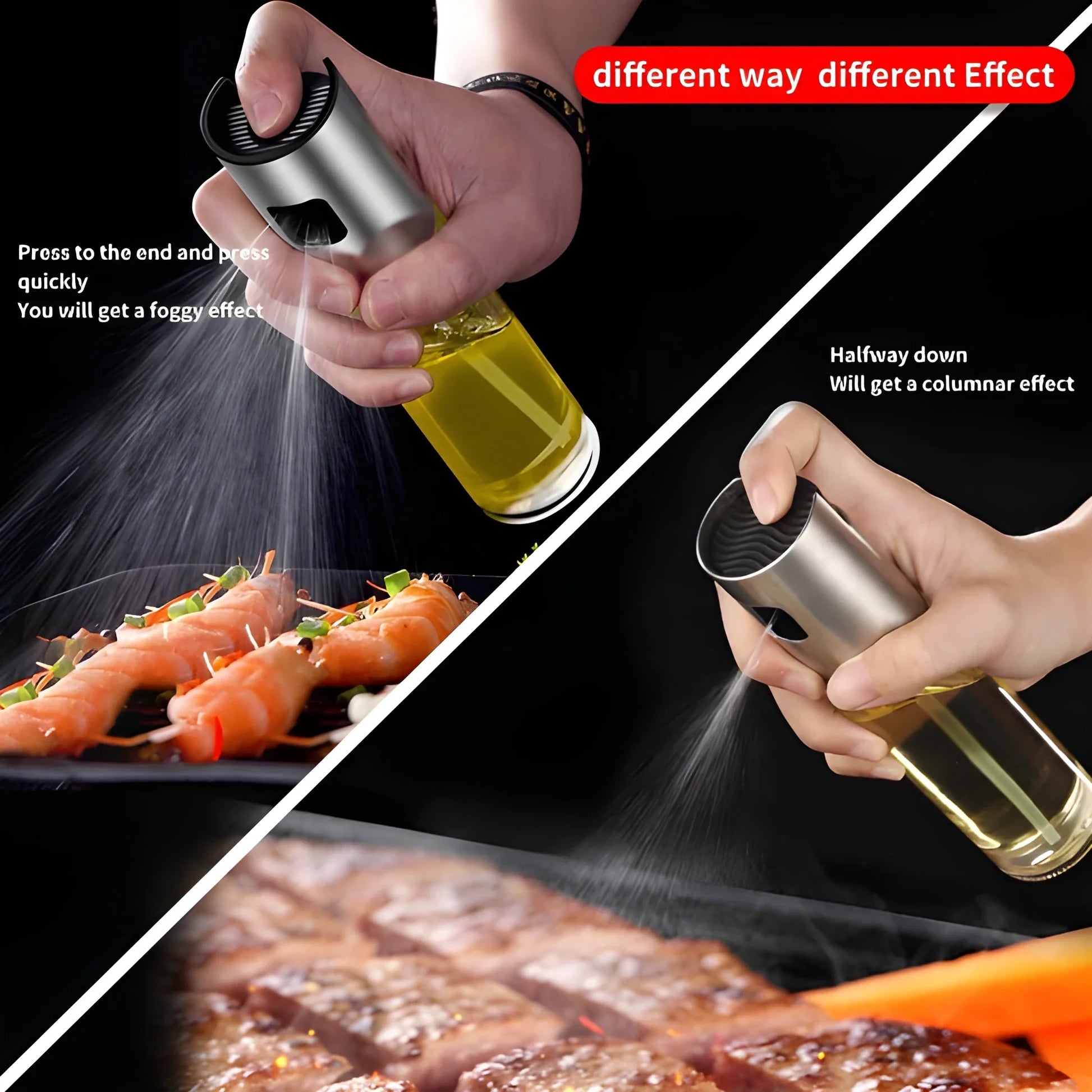 Glass Oil Mister - Home & Kitchen