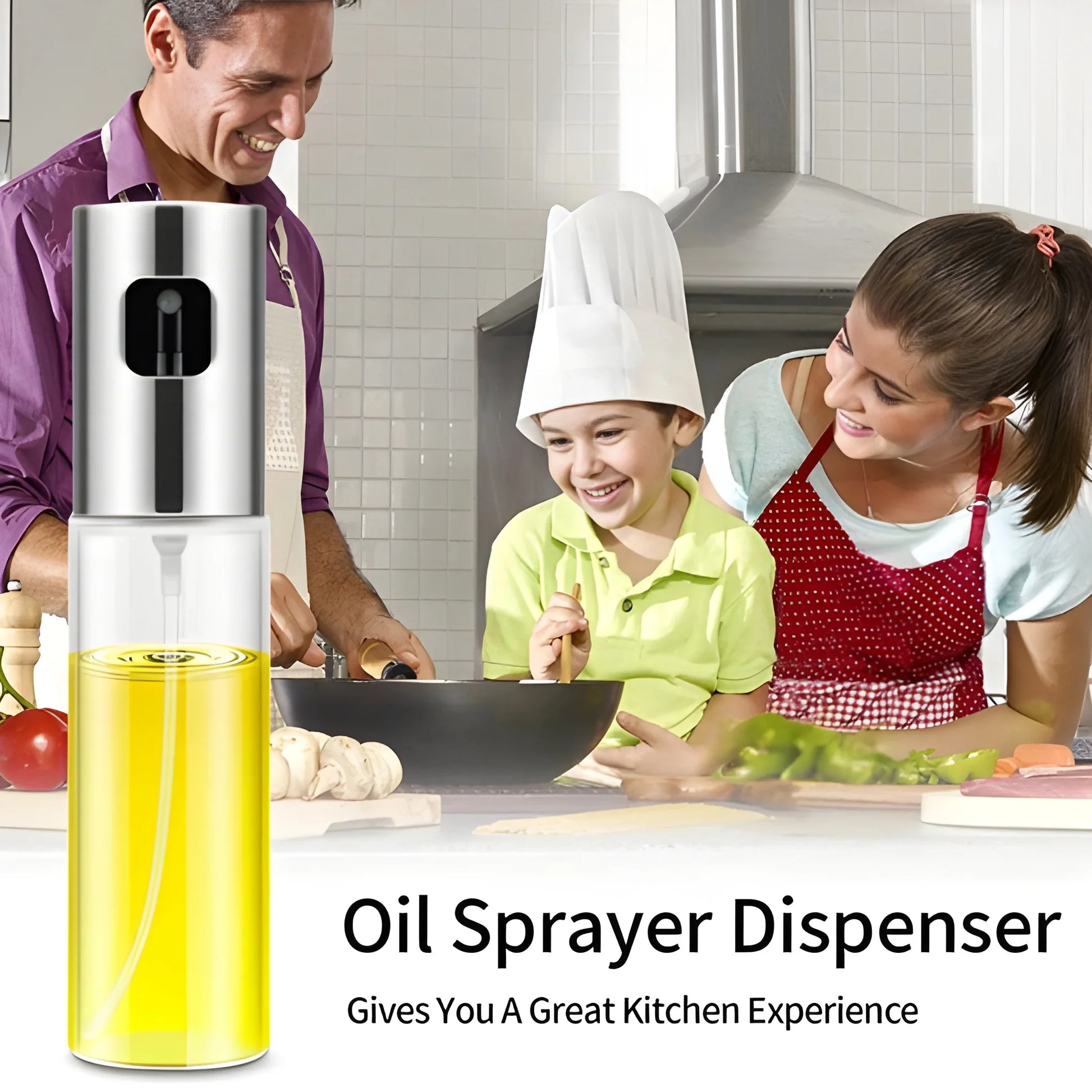 Glass Oil Mister - Home & Kitchen
