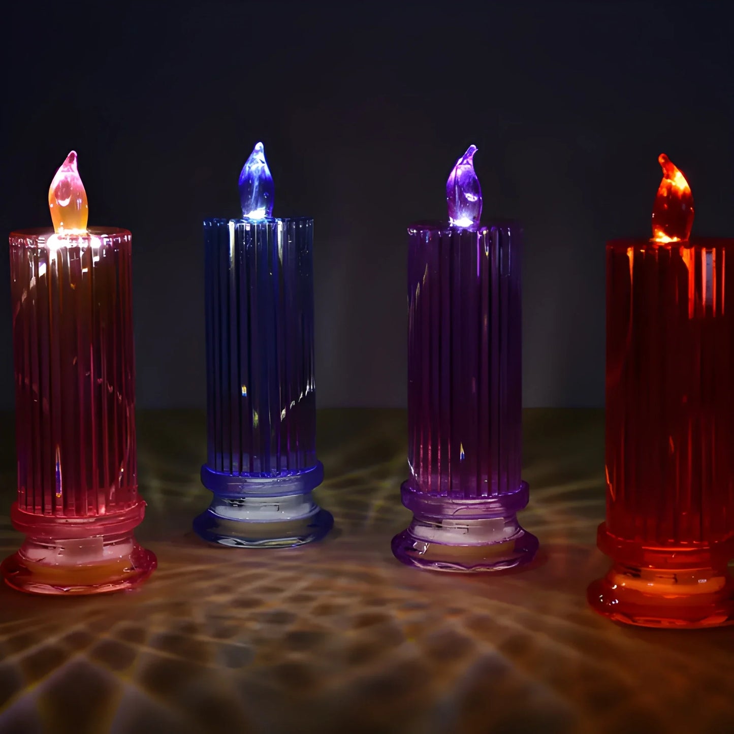 Best glitter swirl led candles - flameless | 2025 | fast shipping