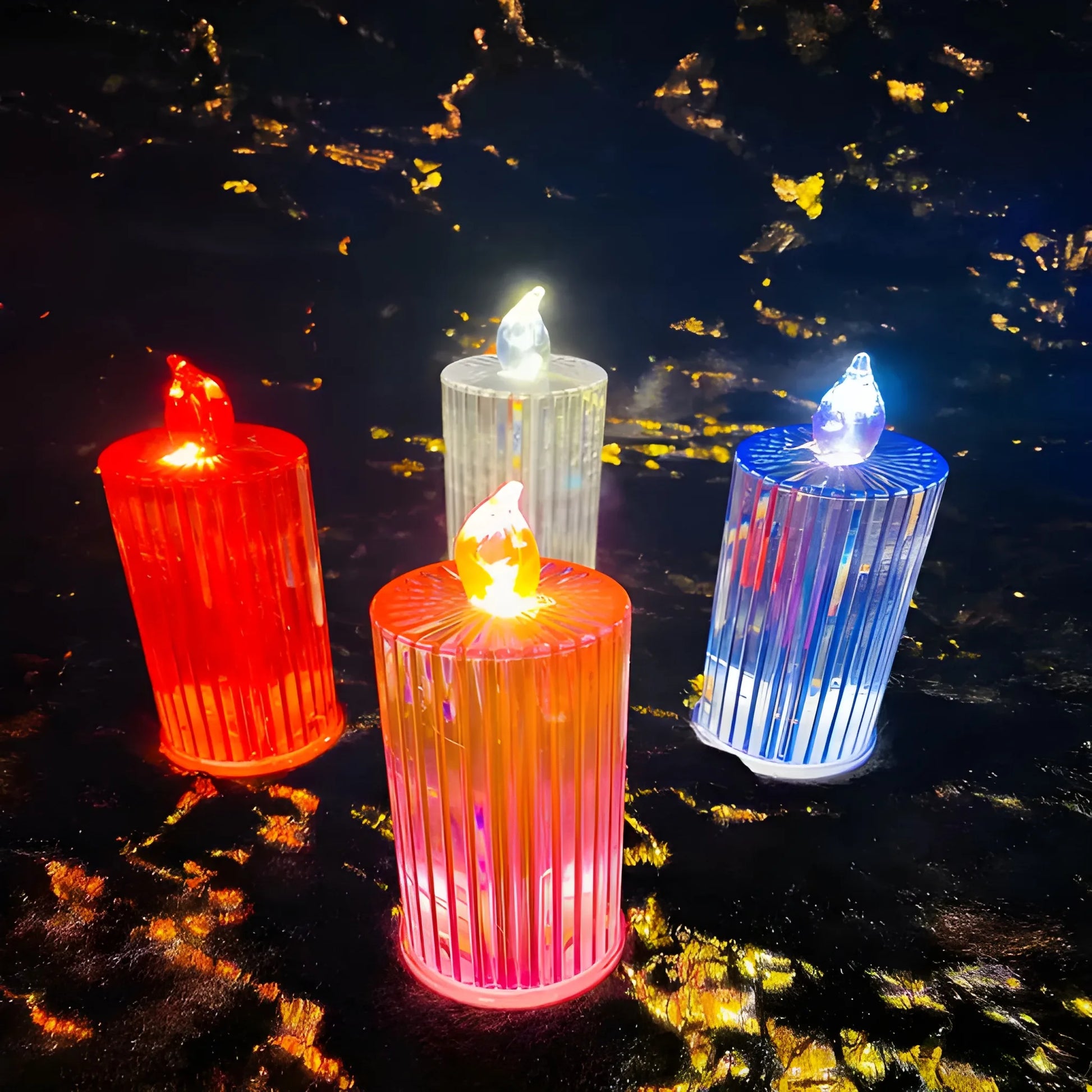 Best glitter swirl led candles - flameless | 2025 | fast shipping