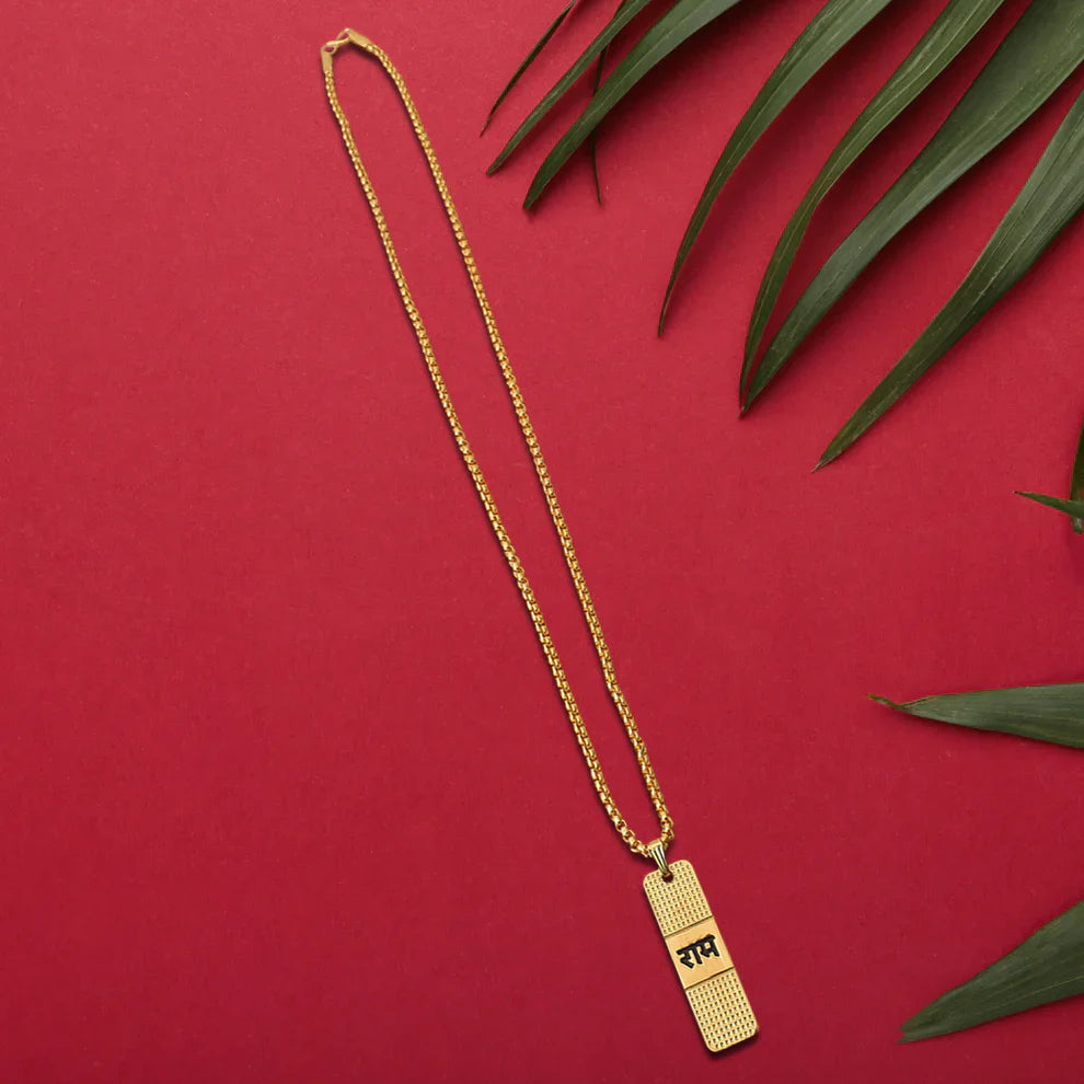 Best gold-plated ram naam locket - necklaces | 2025 | fast shipping