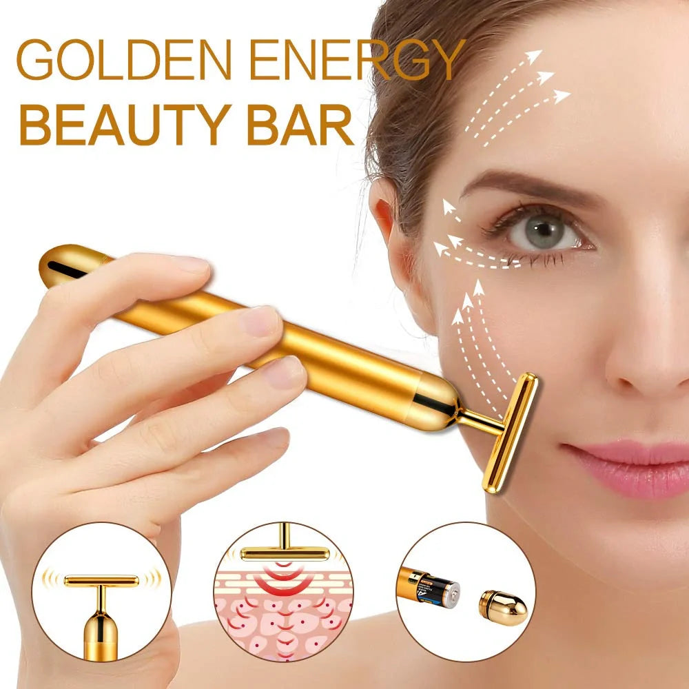 Best golden facial massager - electric massagers | 2025 | fast shipping