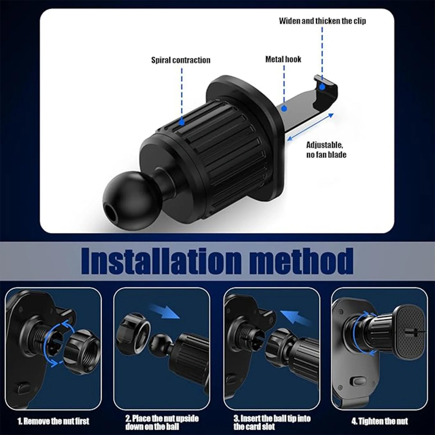 Best gravity car phone mount – air vent - mobile stands | 2025 | fast shipping