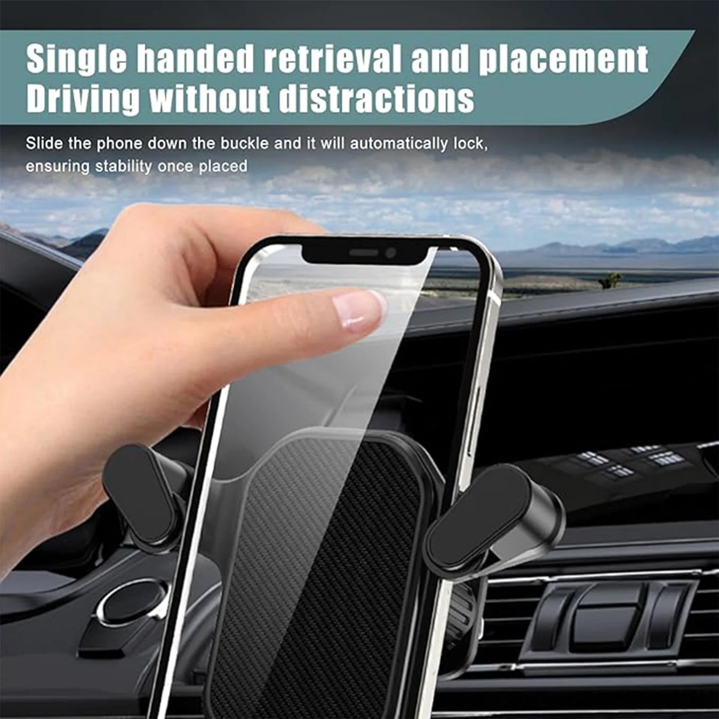 Best gravity car vent phone holder (1 pc) - mobile stands | 2025 | fast shipping