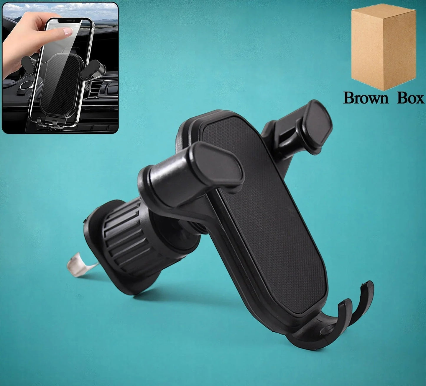 Best gravity car vent phone holder (1 pc) - mobile stands | 2025 | fast shipping