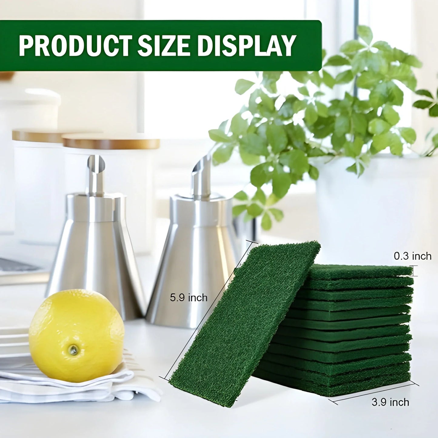 Best green kitchen scrubber pads - 2025 | fast shipping