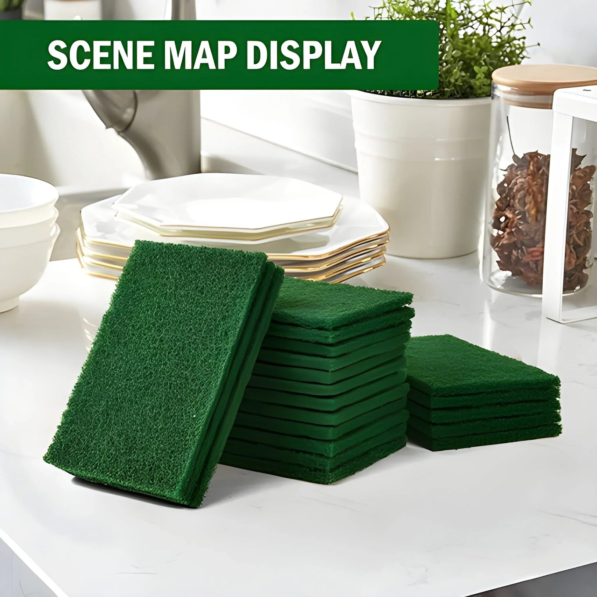 Best green kitchen scrubber pads - 2025 | fast shipping