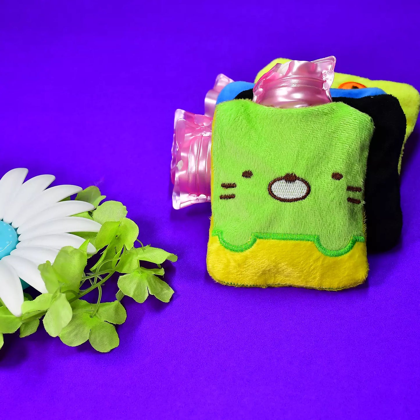 Best green kitty hot water bag with cover - heating pads | 2025 | fast shipping