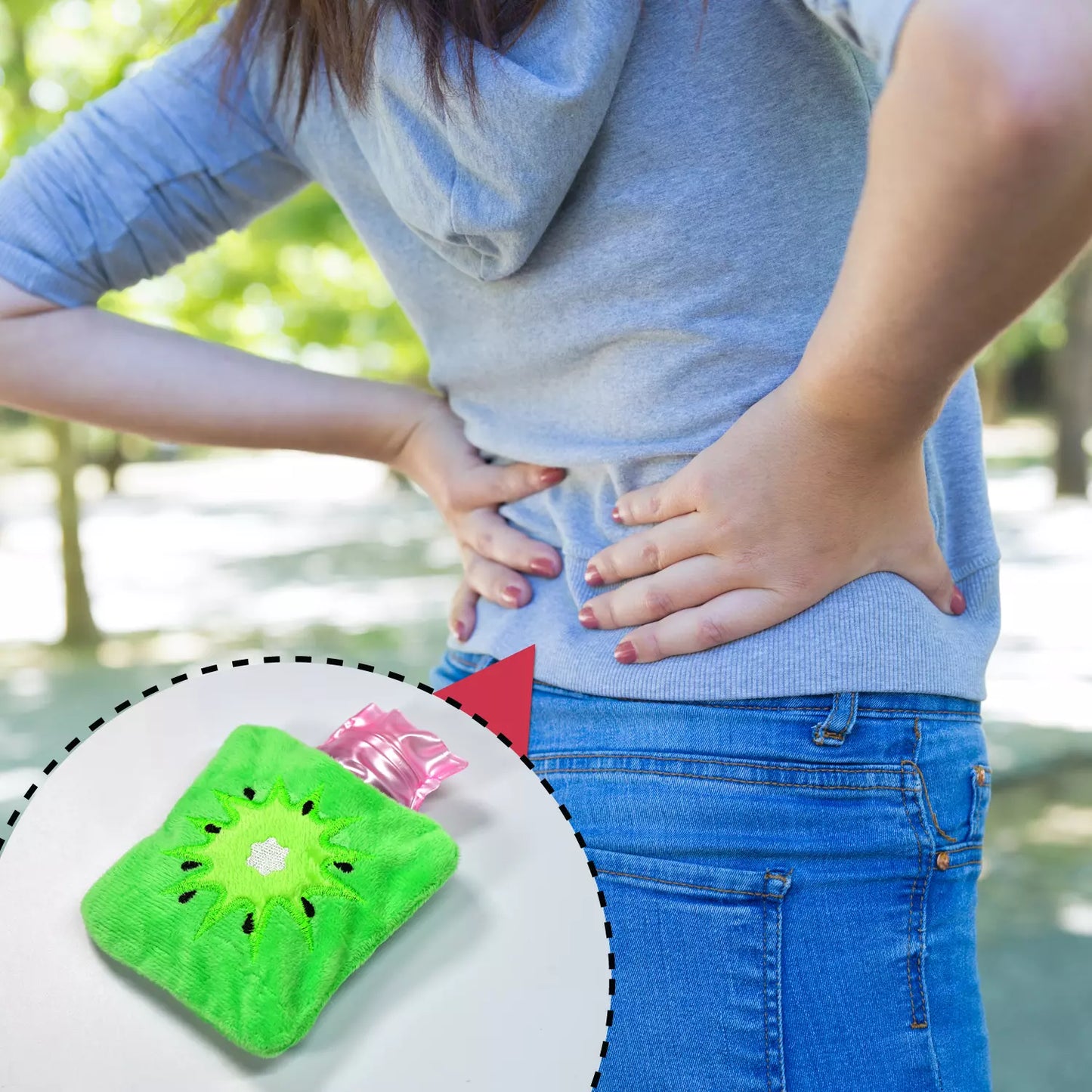 Best green sun hot water bag with soft cover - heating pads | 2025 | fast shipping