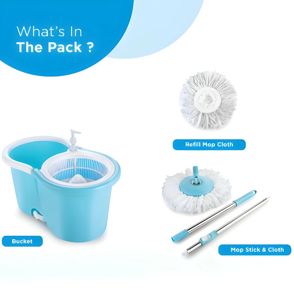 Best 360° self-spinning mop set - mops | 2025 | fast shipping