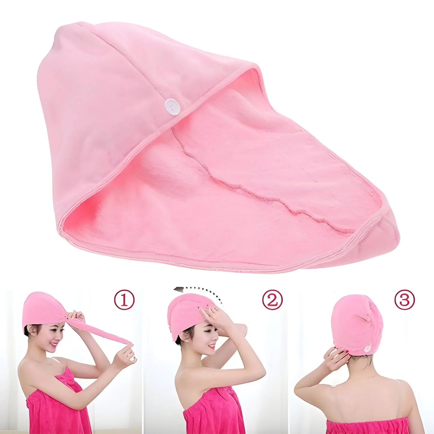 Best hair drying magic cap towel - home & garden | 2025 | fast shipping