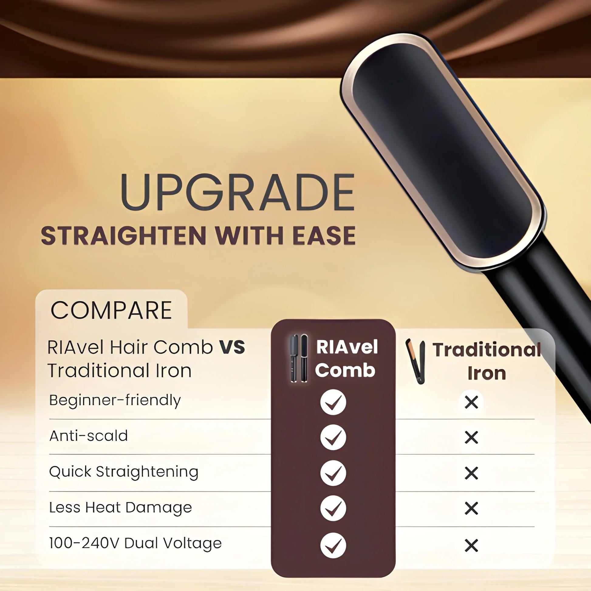 Best hair straightener used while massaging head - health & beauty | 2025 | fast shipping