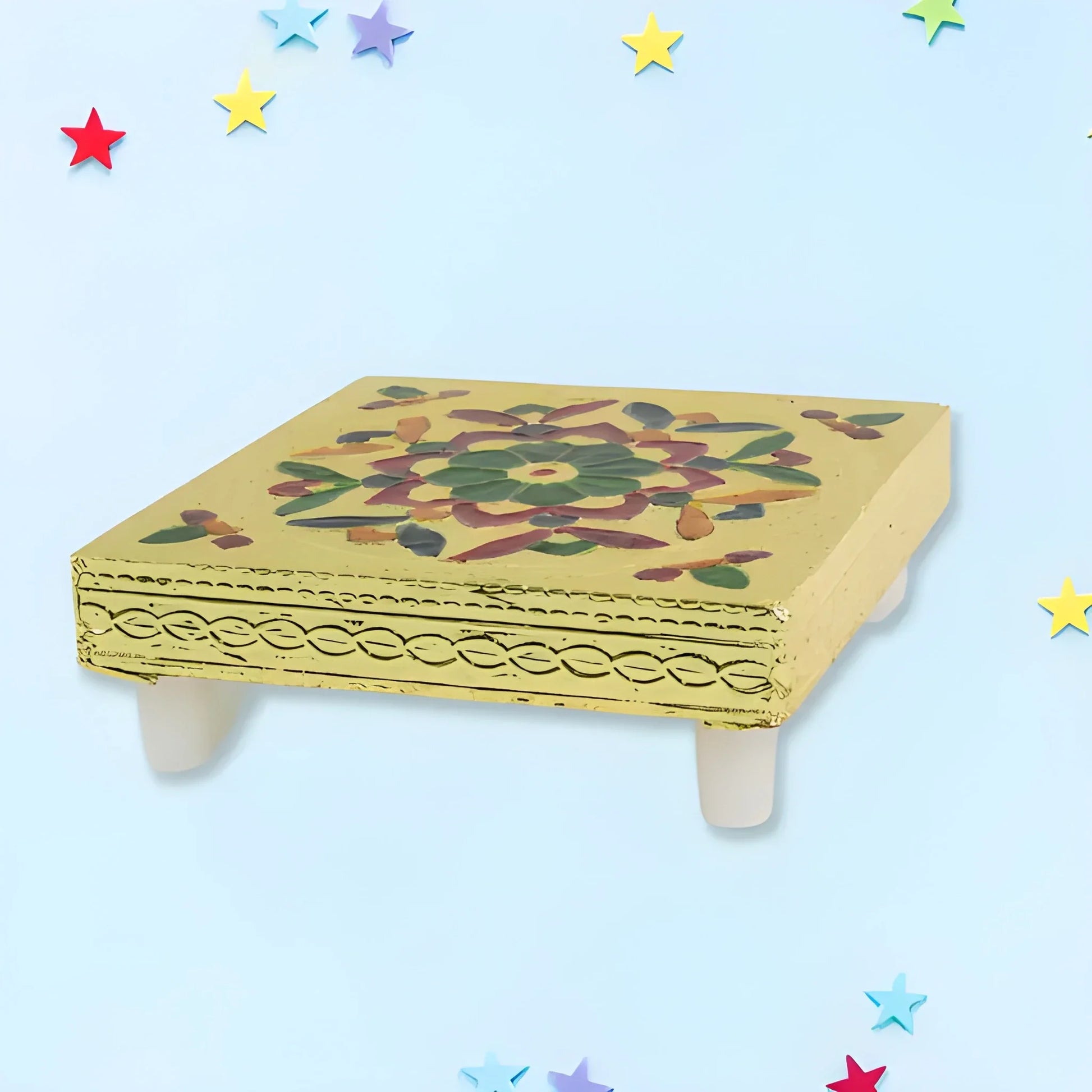 Best hand-painted pooja chowki - religious items | 2025 | fast shipping