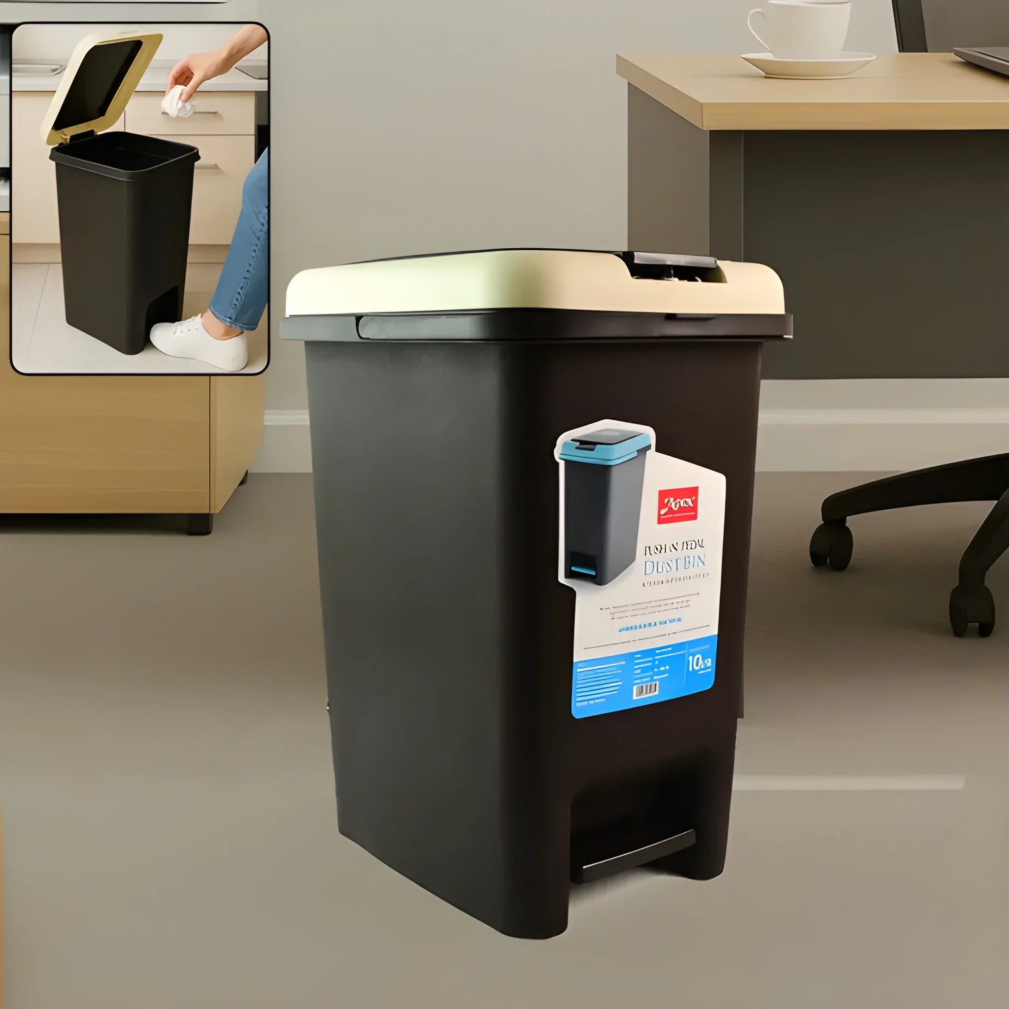 Best hands-free pedal dustbin - 2025 | fast shipping