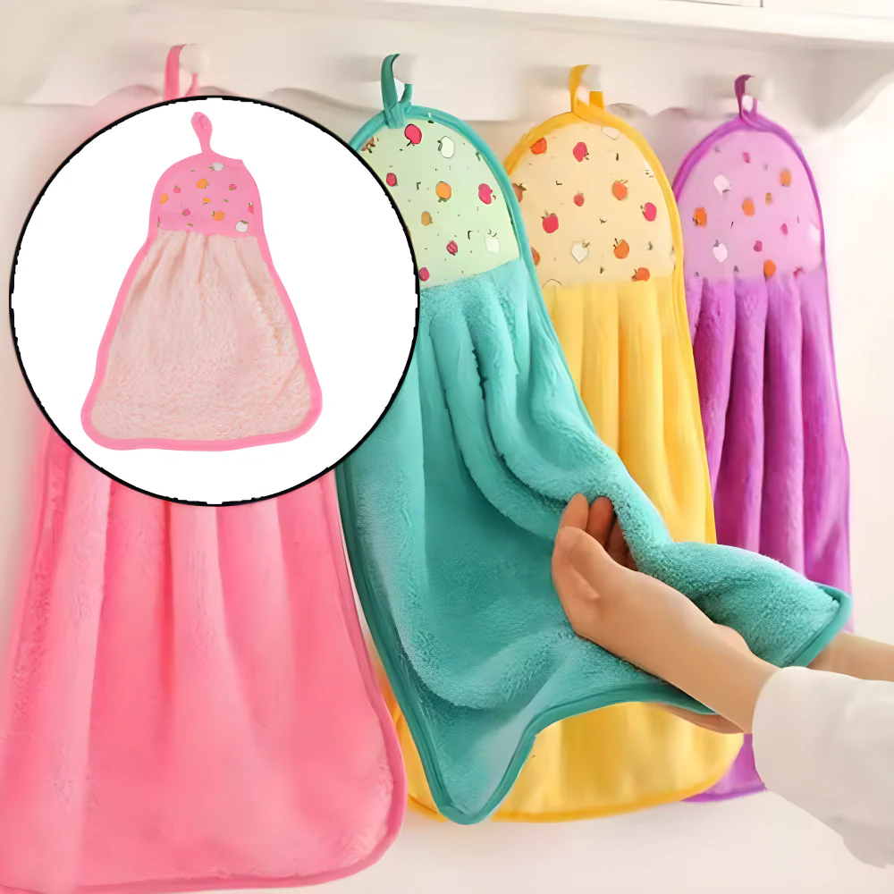 Hanging Microfiber Towel - Home & Kitchen