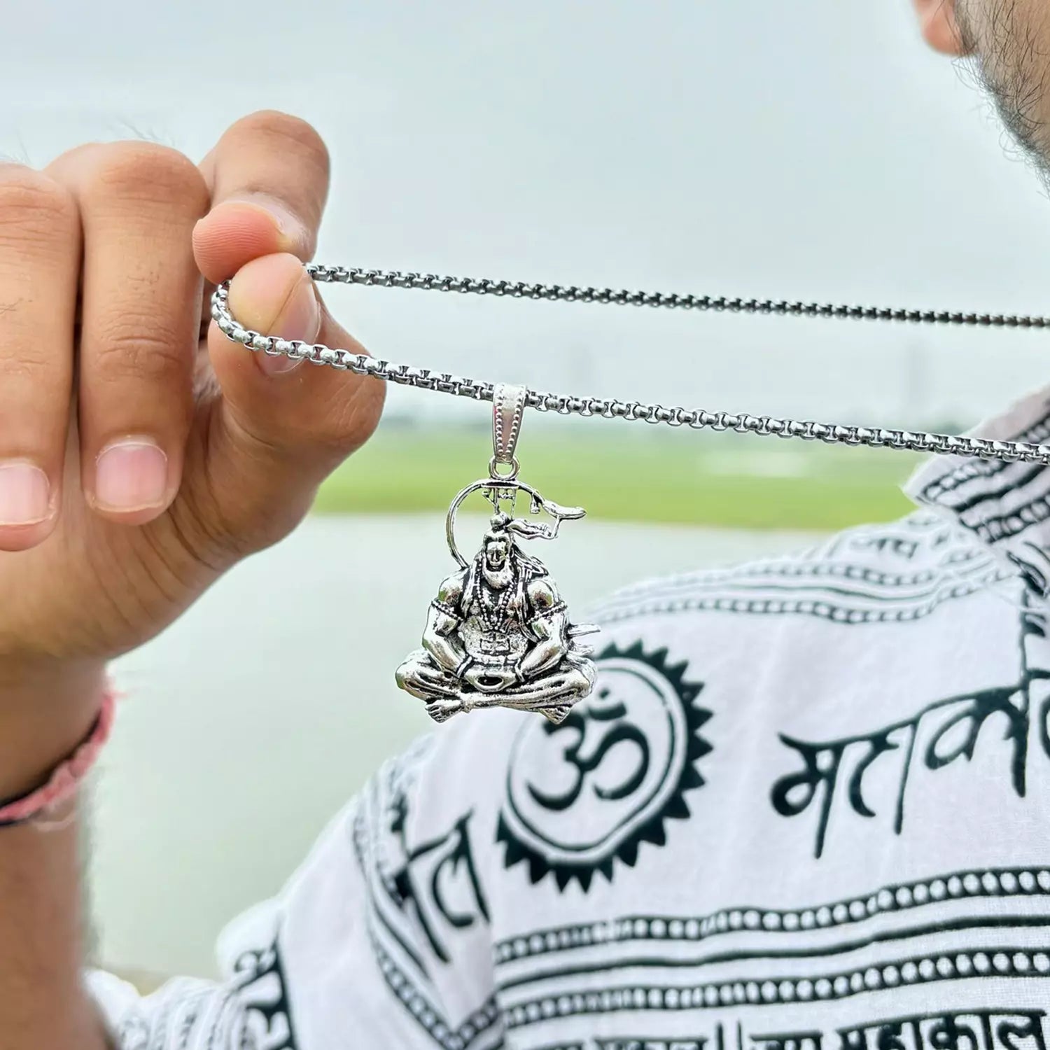 Hanuman Ji Pendant Necklace - Jewellery
