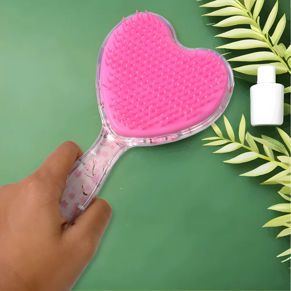Best heart glitter hair brush - hairbrushes & combs | 2025 | fast shipping