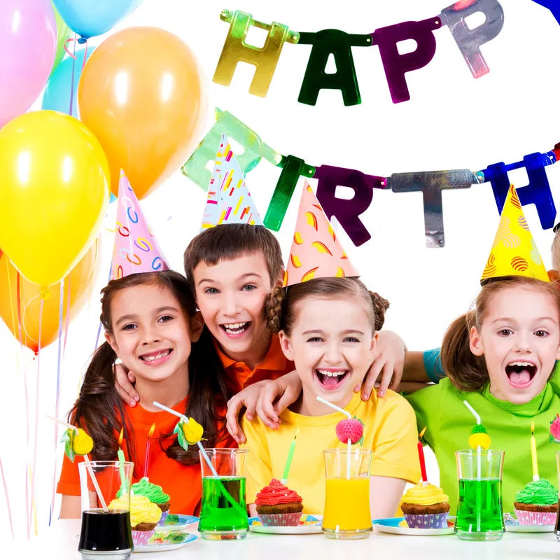 Heart Shaped Rainbow Latex Balloons (20 Pcs Set) - Toys