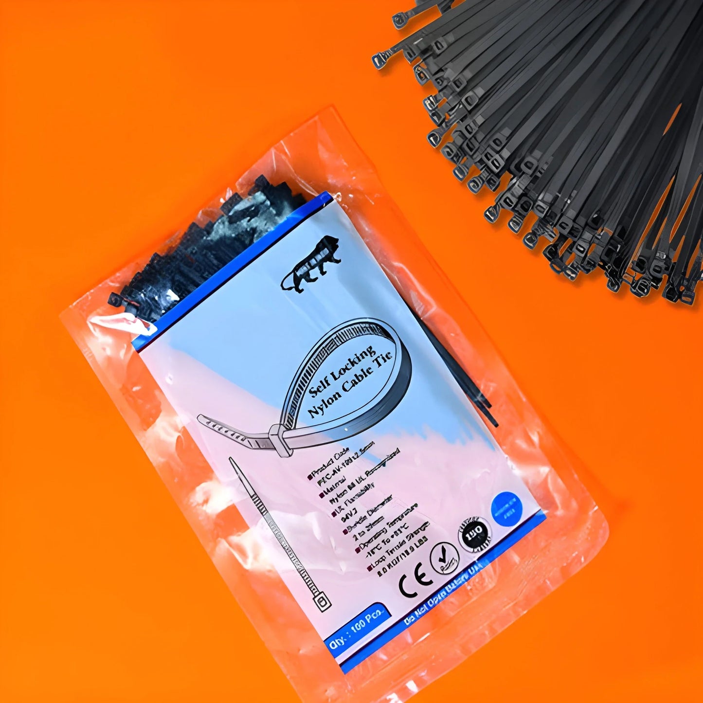 Heavy-Duty Nylon Cable Ties - Home Improvement