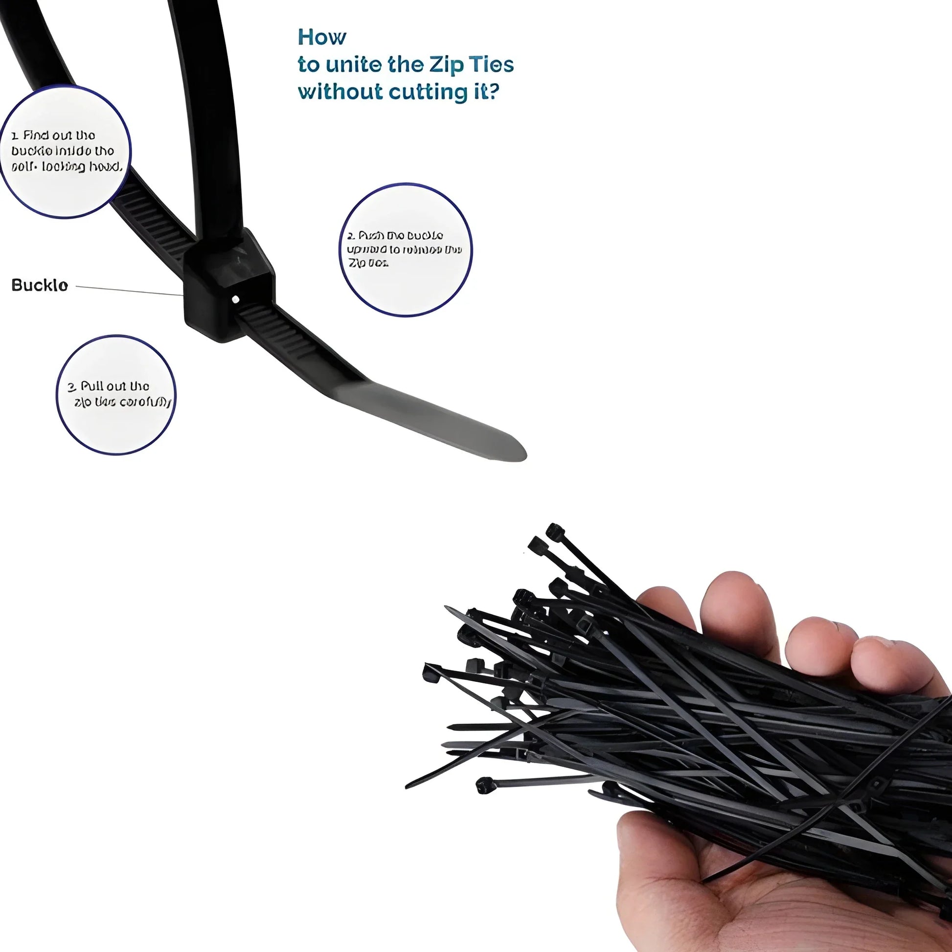 Heavy-Duty Nylon Cable Ties - Home Improvement
