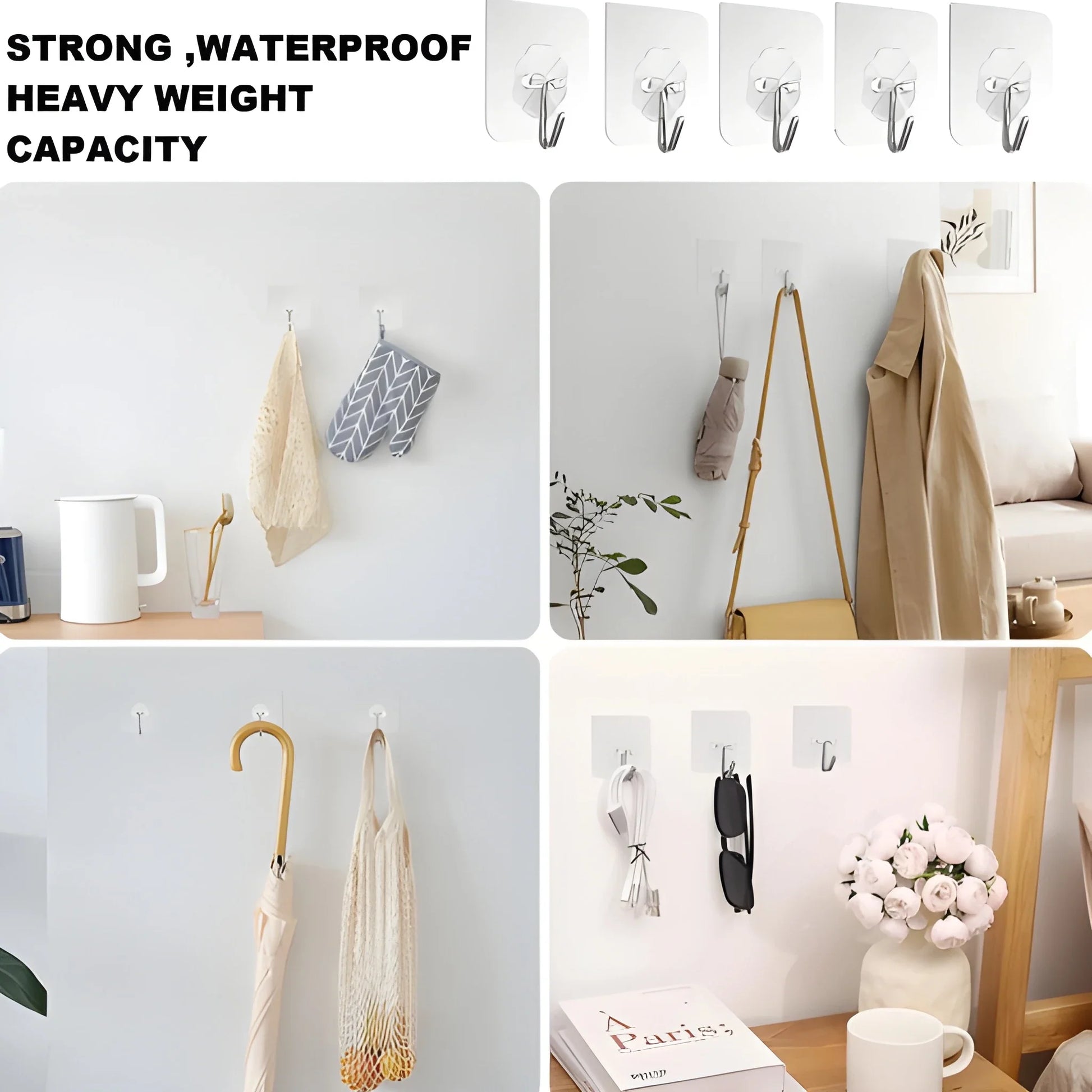 Heavy-Duty Wall Hook - Home Improvement