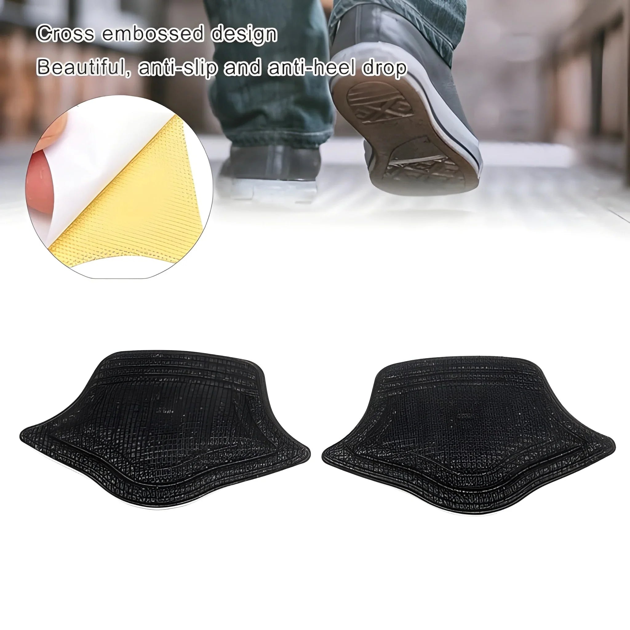 Heel Cushion Pads Widely Applicable Protective Shoe Insoles - Personal Care
