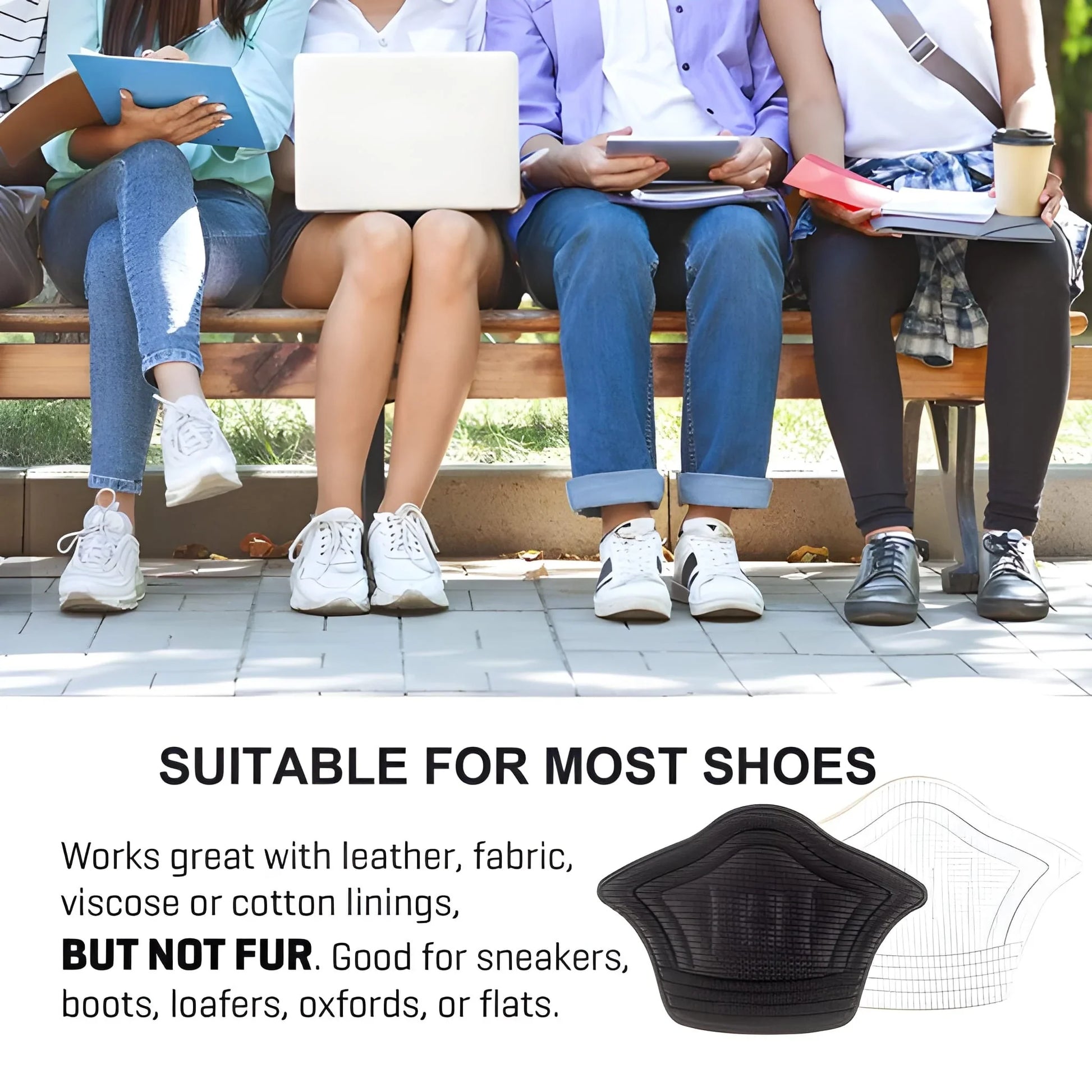 Heel Cushion Pads Widely Applicable Protective Shoe Insoles - Personal Care